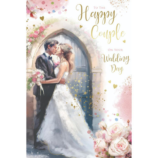 Picture of TO THE HAPPY COUPLE ON YOUR WEDDING DAY